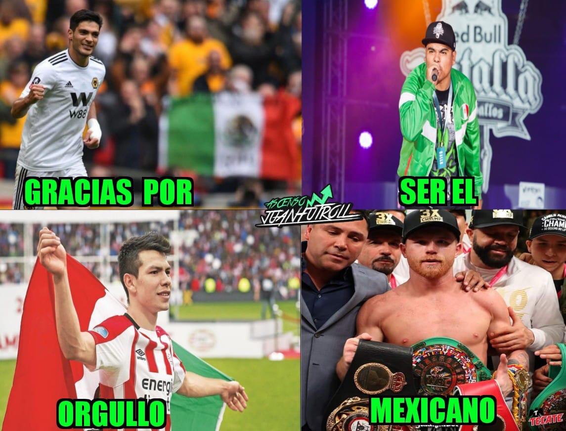 Los memes también le dieron la victoria al mexicano.