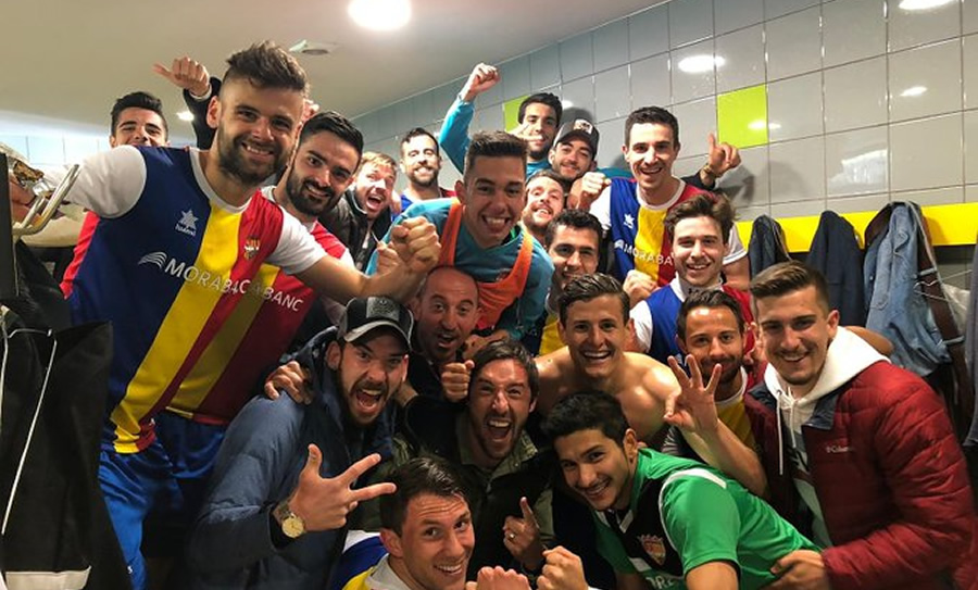 El equipo del FC Andorra se encuentra en puestos para buscar el ascenso. (Foto: @FCA_oficial)
