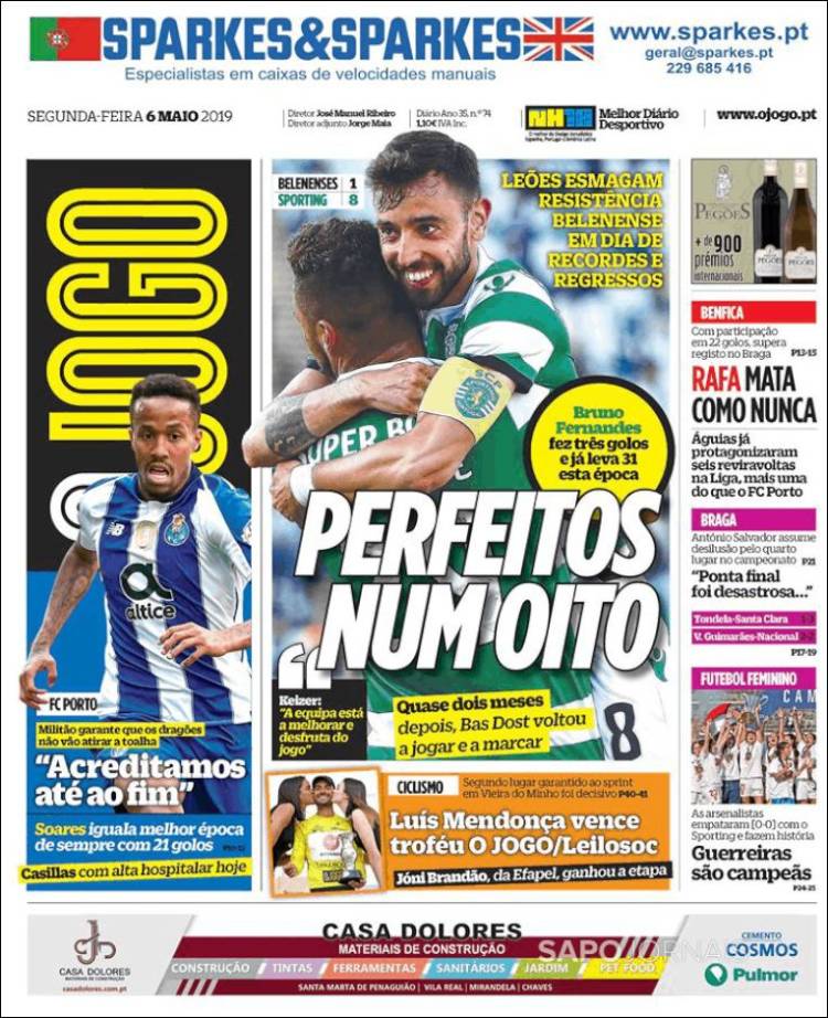 Las mejores portadas del mundo de los deportes.