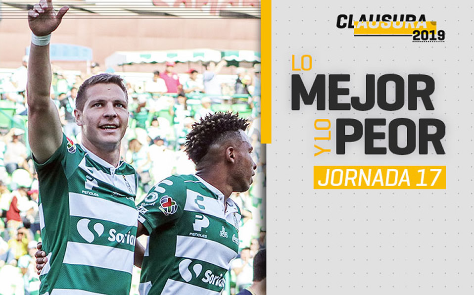 Clausura 2019: Lo Mejor y Lo Peor de la Jornada 17, Liga MX