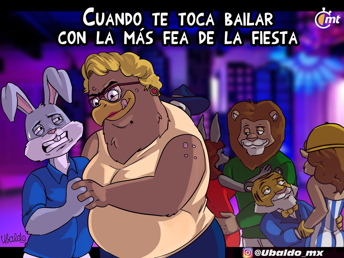 Bailando en la Fiesta de la Liguilla