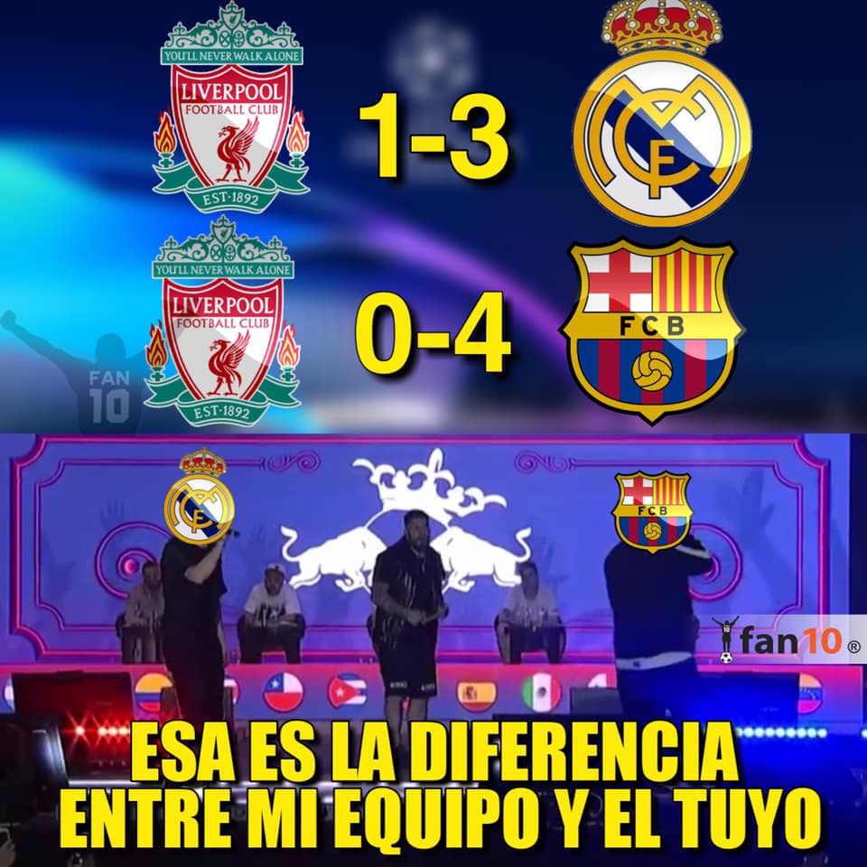 Memes Liverpool FC 4-0 FC Barcelona; remontada épica Champions League