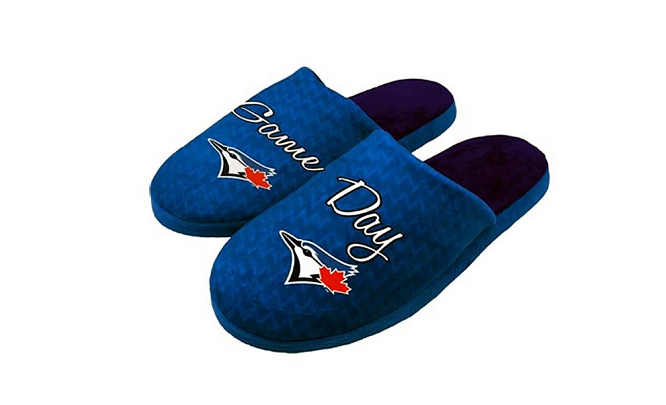 Regalo para cualquier día del año: pantuflas Toronto Blue Jays