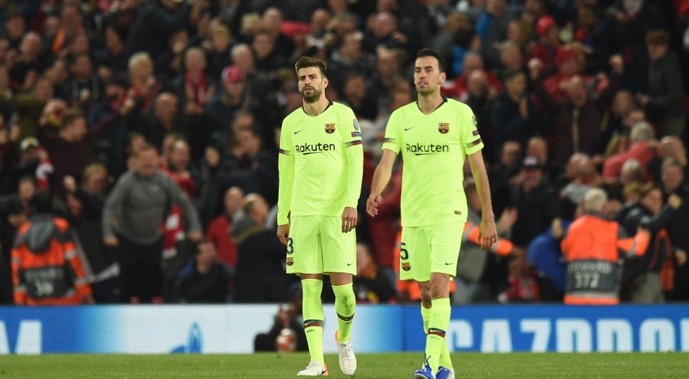 Sergio Busquets pide disculpas a la afición tras la eliminación en Champions