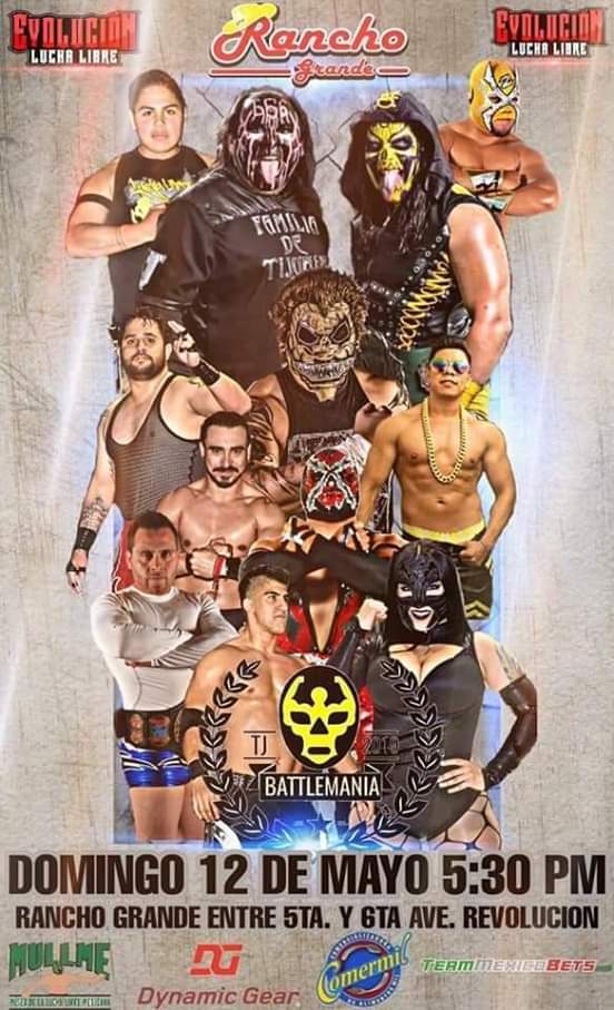 Carteleras de lucha libre del 9 al 14 de mayo de 2019