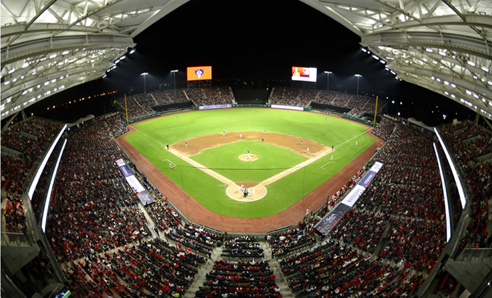 El estadio recién estrenado el pasado 23 de marzo, recibirá el juego estelar (Foto: Diablos Rojos)