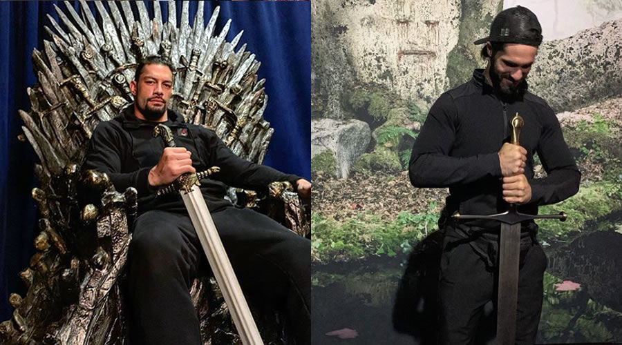 Roman Reigns se sentó en el trono de hierro. (Foto: WWE)