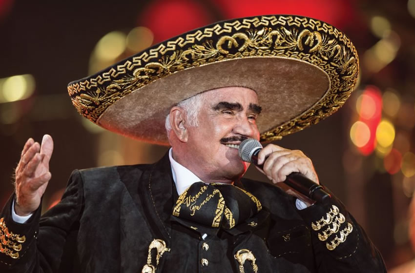 Vicente Fernández rechazó un trasplante de hígado. Foto: vicentefernandez.mx