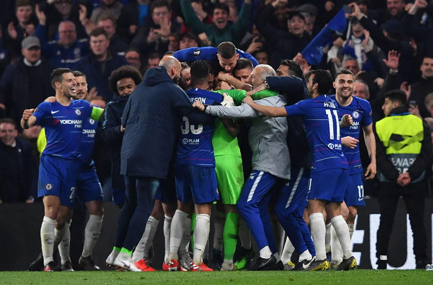 Chelsea buscará su segundo título en la Europa League. (AFP)