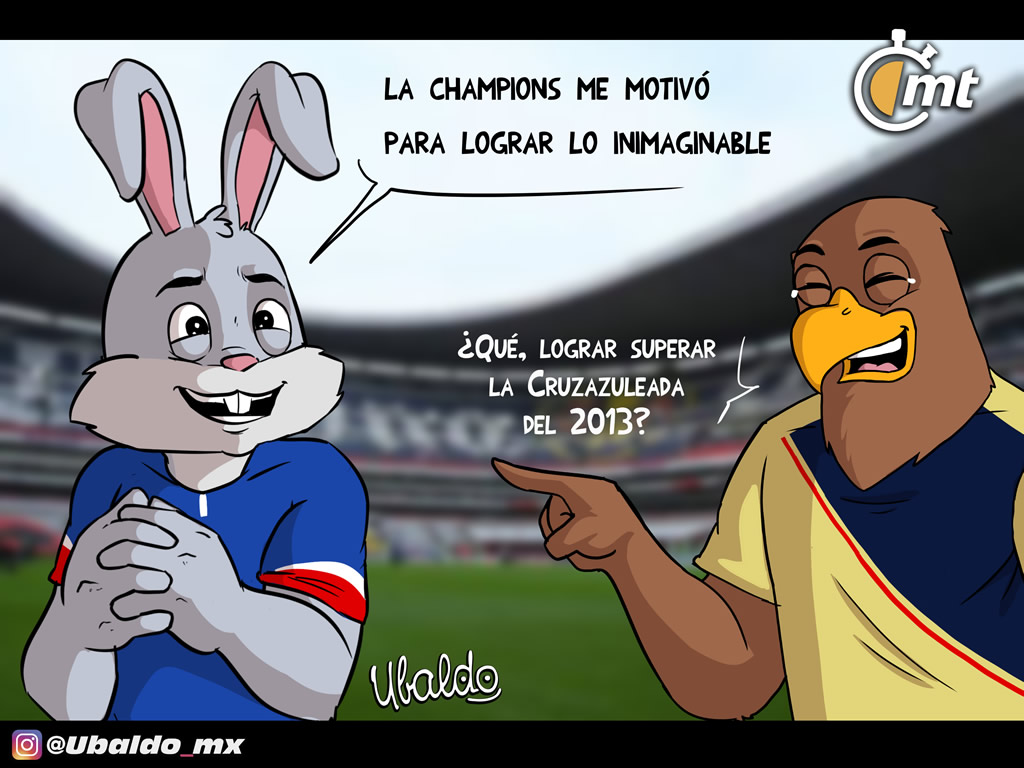 América vs Cruz Azul: soñando con partido estilo Champions;  cartónMediotiempo