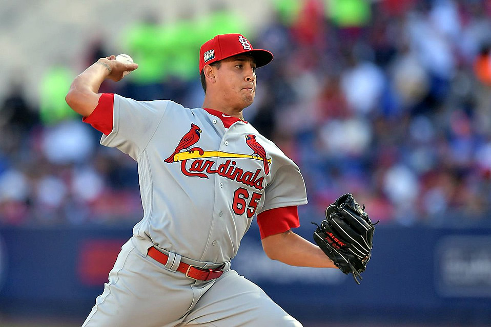 Giovanny Gallegos está en su primera temporada completa con Cardenales