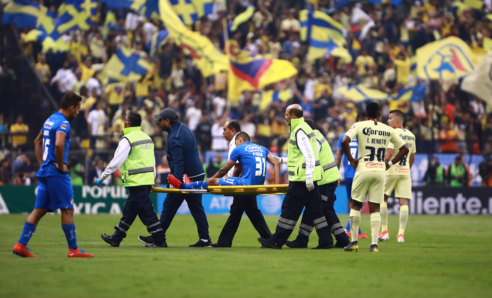 Orbelín se fue lesionado