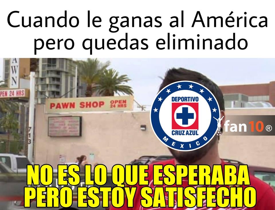 Memes Cruz Azul vs América Vuelta Cuartos Final Liguilla 2019