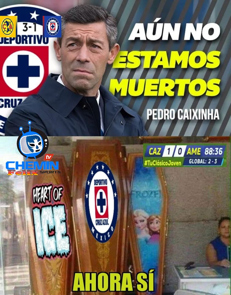 Memes Cruz Azul vs América Vuelta Cuartos Final Liguilla 2019