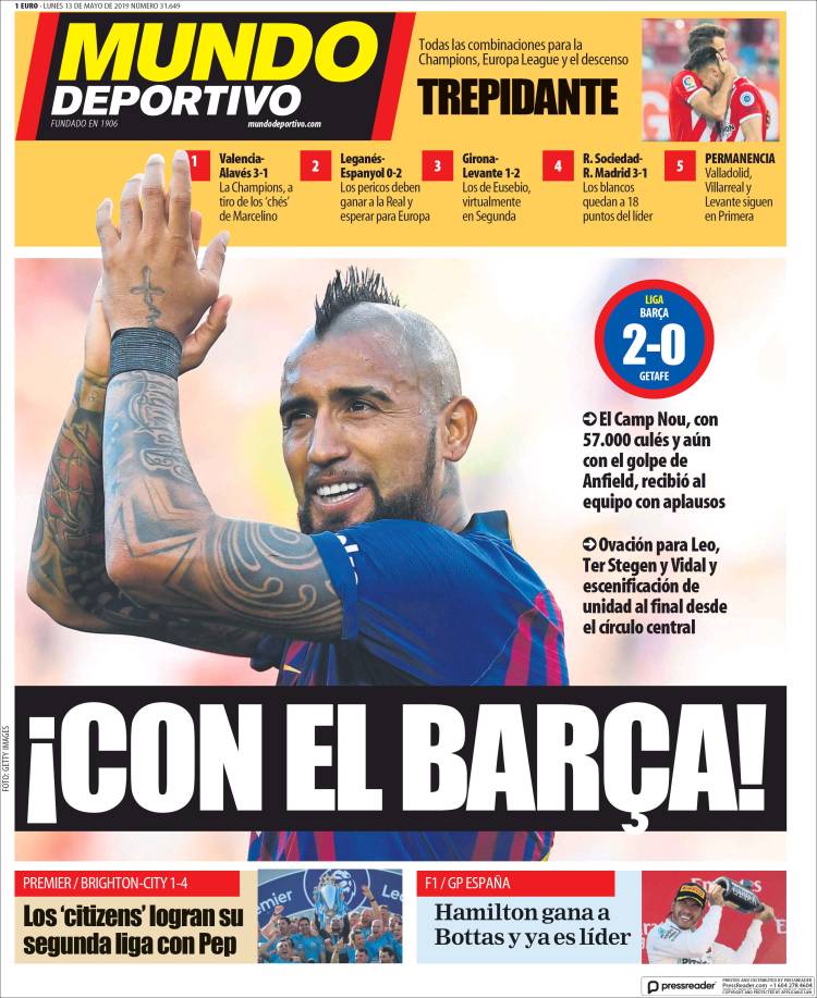 Las mejores portadas del mundo de los deportes.