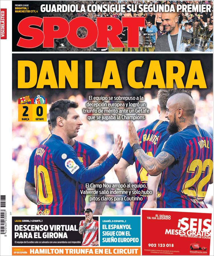 Las mejores portadas del mundo de los deportes.