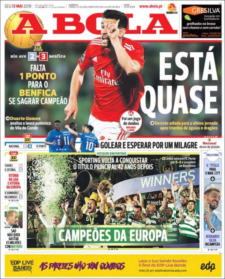 Las mejores portadas del mundo de los deportes.
