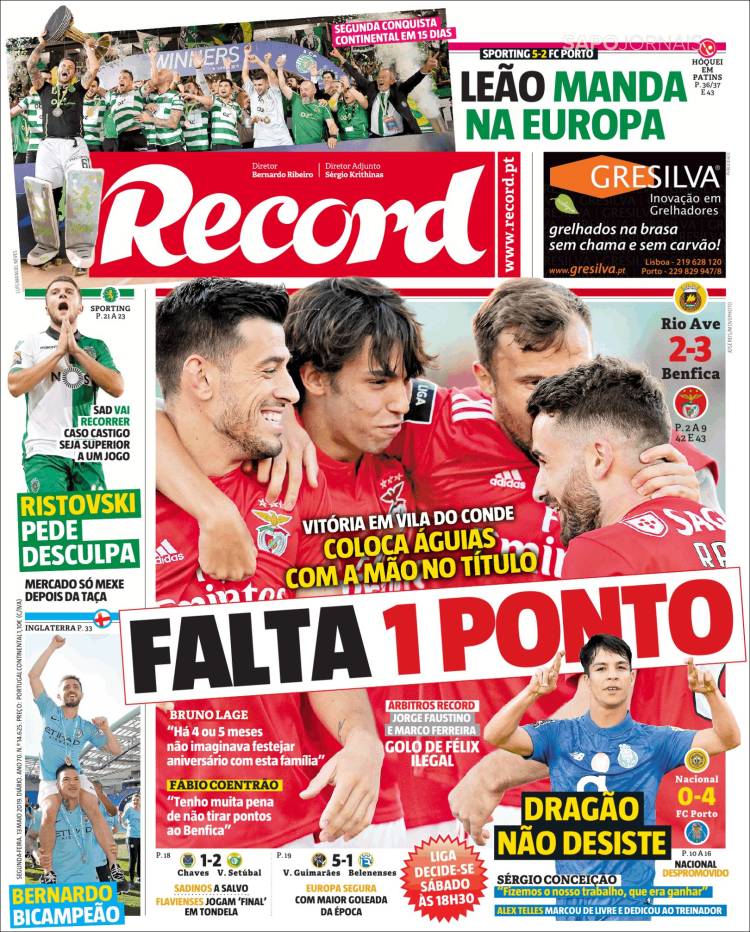 Las mejores portadas del mundo de los deportes.