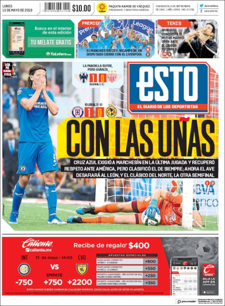 Las mejores portadas del mundo de los deportes.