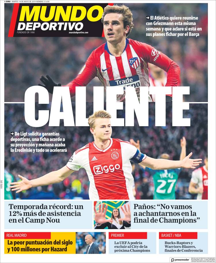 Las mejores portadas del mundo de los deportes.
