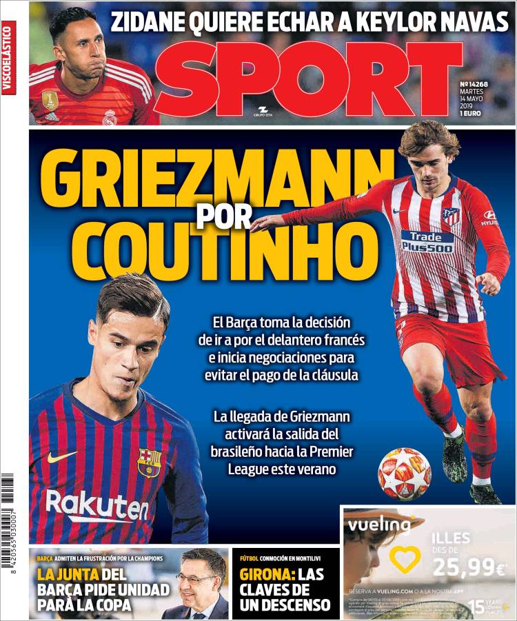 Las mejores portadas del mundo de los deportes.