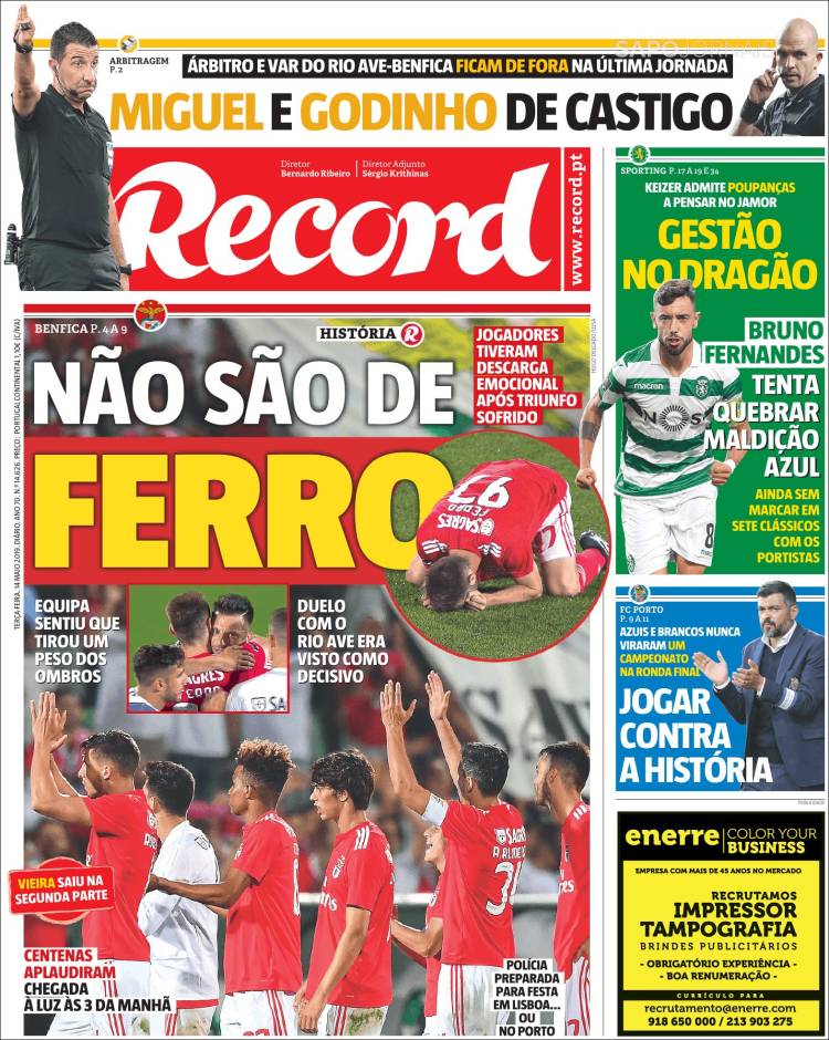 Las mejores portadas del mundo de los deportes.