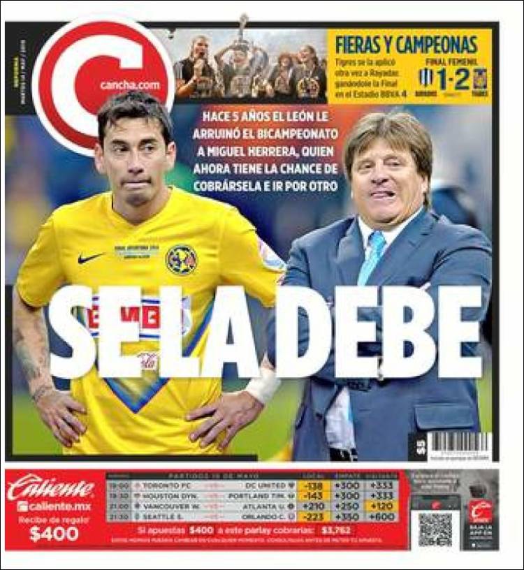 Las mejores portadas del mundo de los deportes.