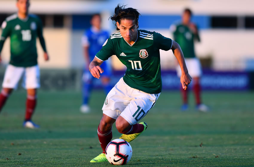 Diego Lainez comandará al Tri en el Mundial Sub 20 con la playera 10. Foto: Imago7