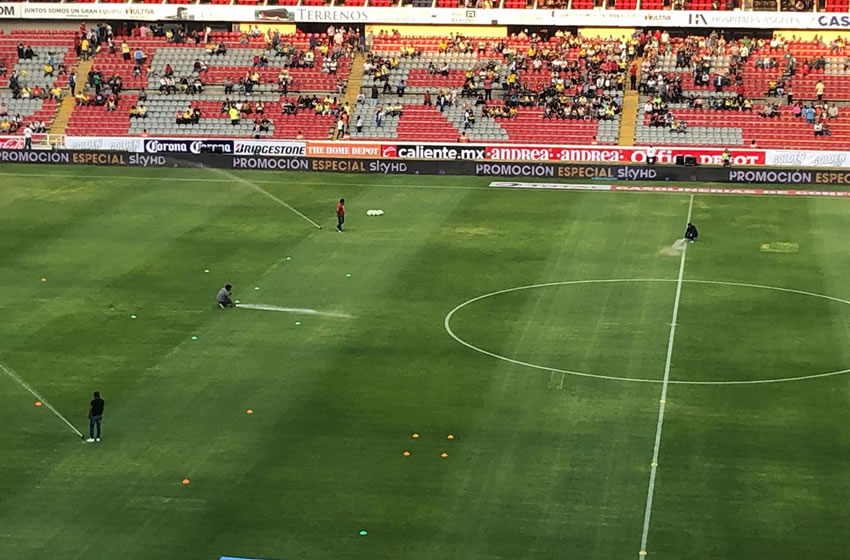 La Corregidora cumple para el juego de esta noche. (MT)