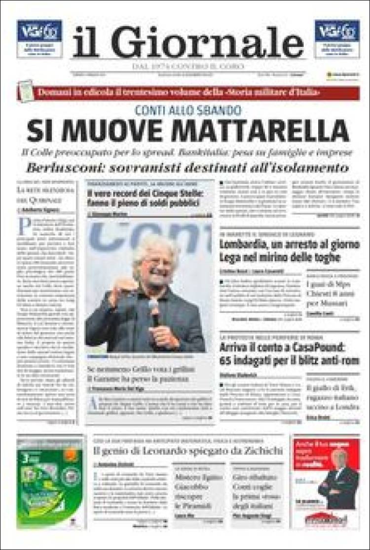 il Giornale de Italia.