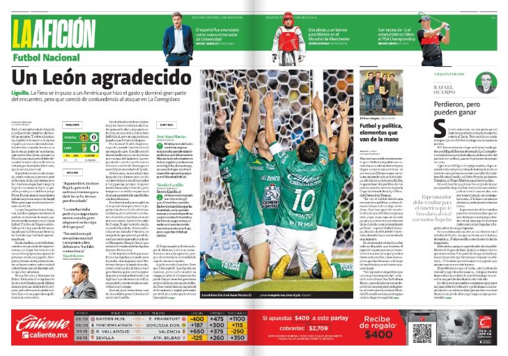 La Afición de México.