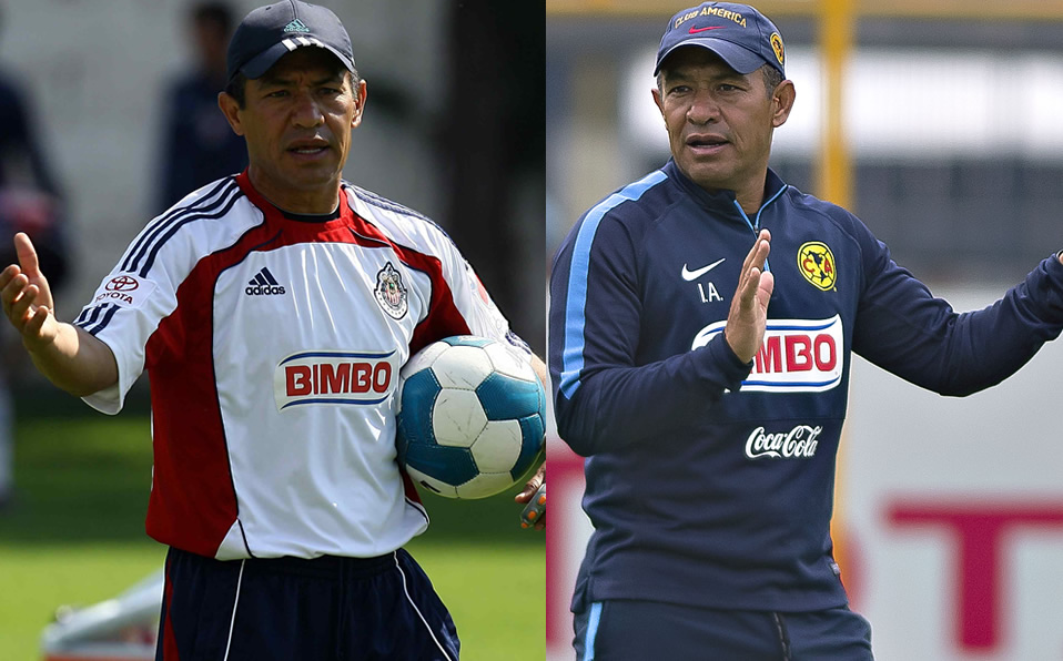 Al llegar al timón de América en 2015, se unió a una reducida lista de técnicos que han dirigido a Águilas y Chivas. (Foto: Mexsport)