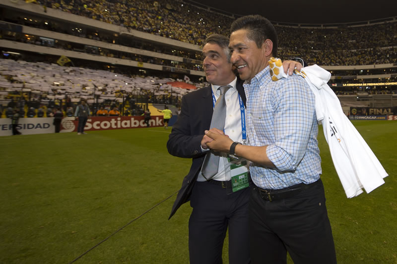 Su primer título como DT fue la Concachampions 2015-16 que ganó con América. (Foto: Mexsport)