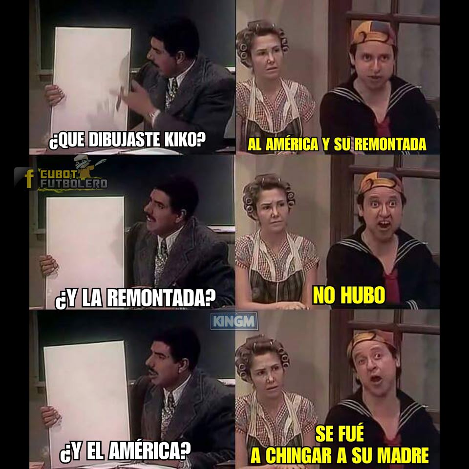 La eliminación americanista en memes