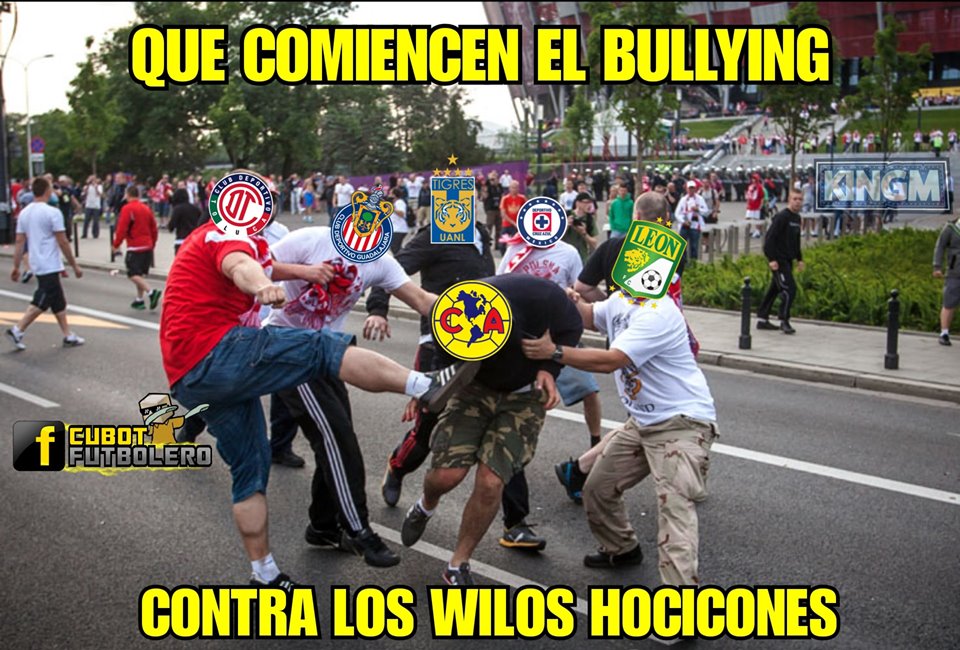 La eliminación americanista en memes