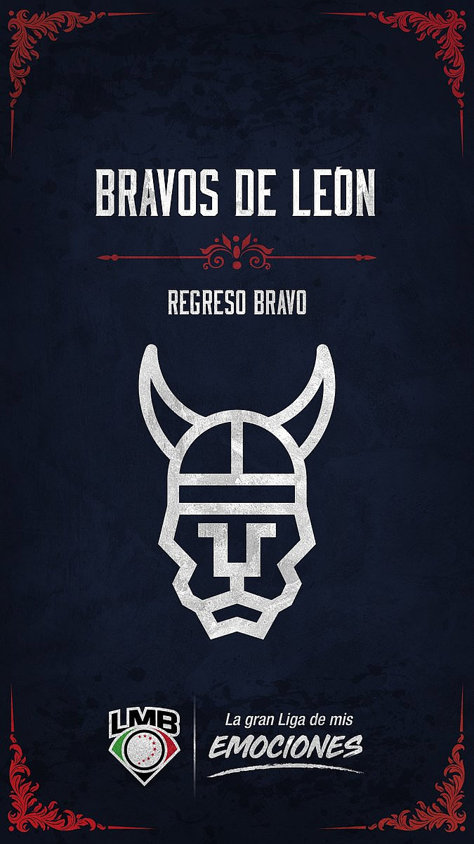 El logo de los Bravos de León al estilo Game of Thrones