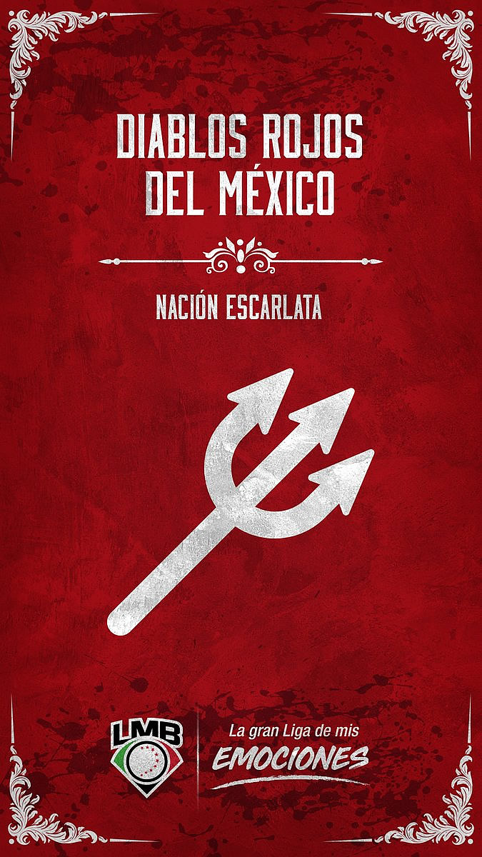 El logo de los Diablos Rojos del México al estilo Game of Thrones