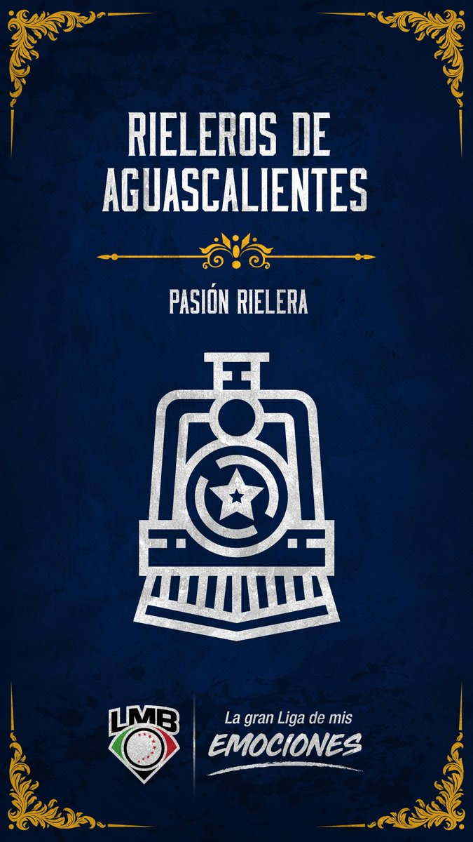 El logo de los Rieleros de Aguascalientes al estilo Game of Thrones