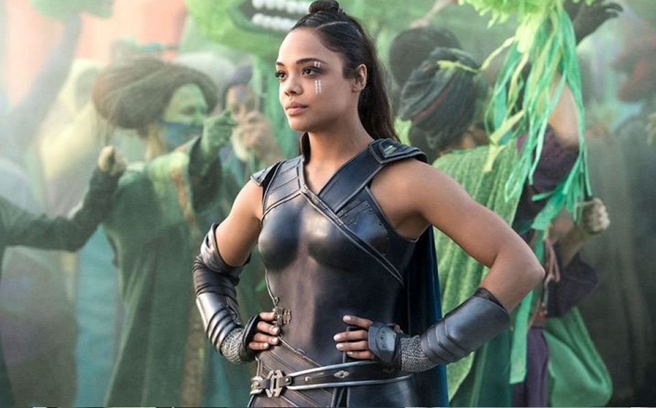Tessa afirma que Valkiria podría hacer un trío con Thor y Capitana Marvel.  (Foto: Marvel)