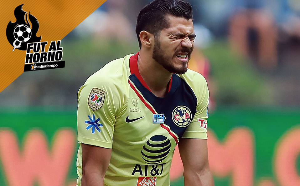 Henry Martin no goza de la confianza ni los minutos en el América. (Imago7)
