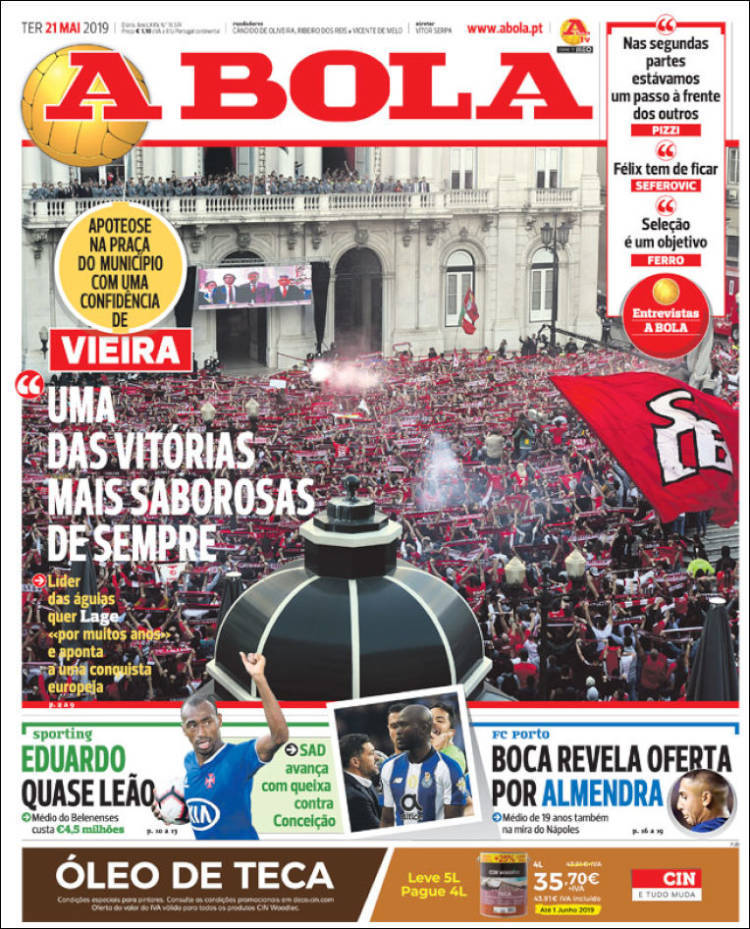 Las mejores portadas del mundo de los deportes.