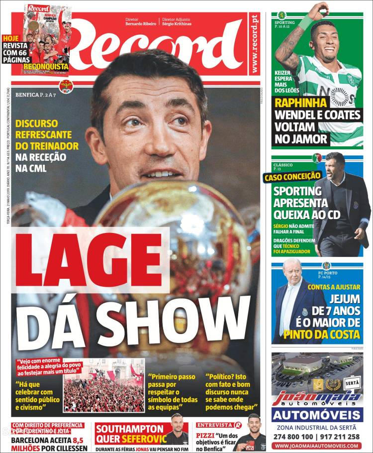 Las mejores portadas del mundo de los deportes.