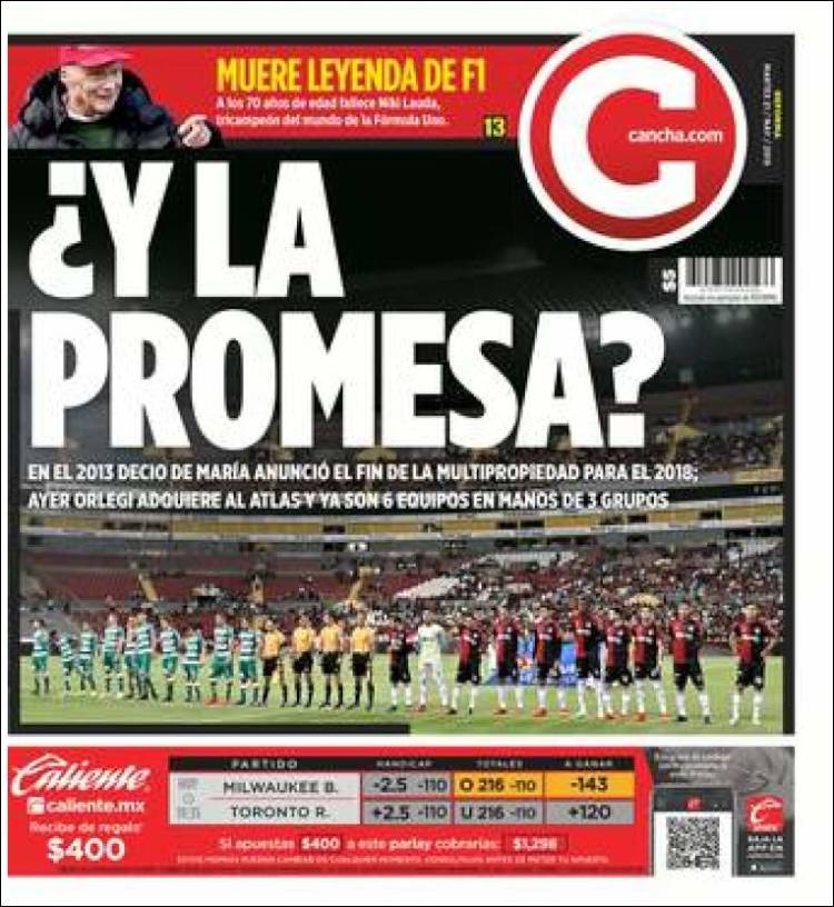 Las mejores portadas del mundo de los deportes.