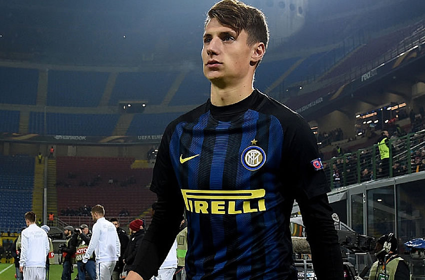 Andrea Pinamonti, Italia. Marcó cinco goles con el Frosinone italiano tras su paso por el Inter de Milan.