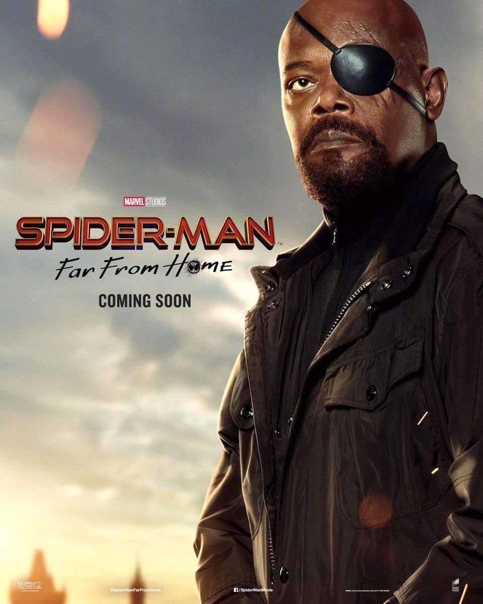 Samuel L. Jackson como Nick Fury. (Foto: Sony Pictures)
