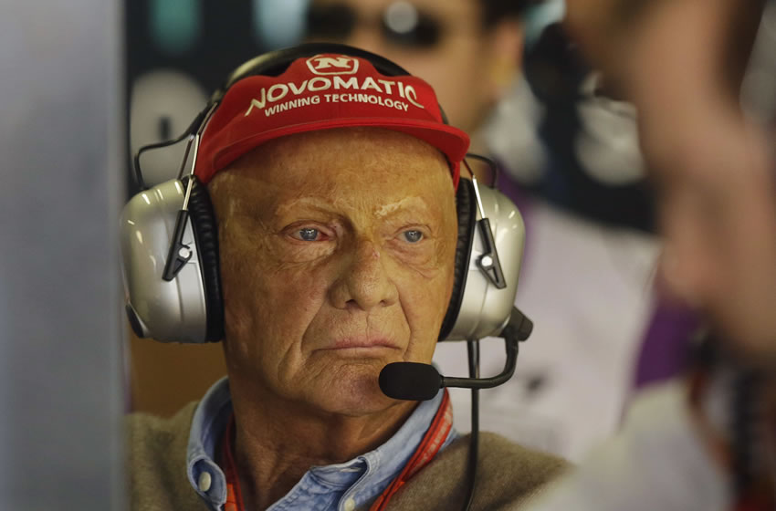 Niki Lauda murió el pasado lunes 20 de mayo. Foto: AP