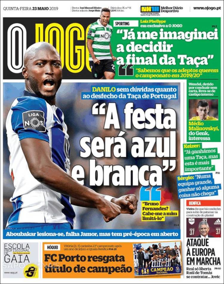 No te pierdas la información deportiva de la prensa escrita alrededor del mundo.