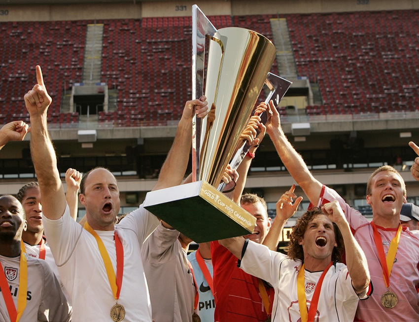 8. Estados Unidos, campeón Copa Oro 2005.