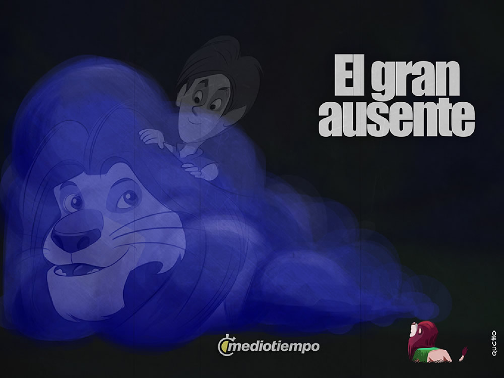 León extraña a su cachorro