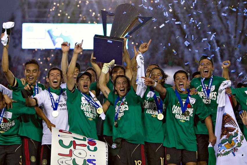 11. México, campeón Copa Oro 2011. (Mexsport)